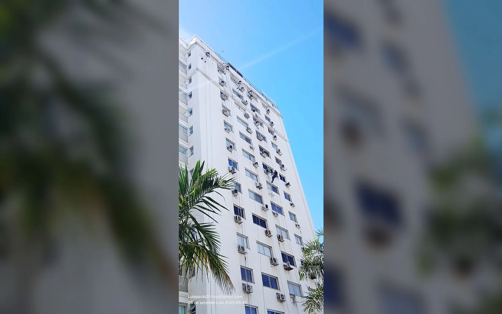 Registro 2 da equipe e dos serviços da LSA na obra de Condomínio Residencial Grand Valley.