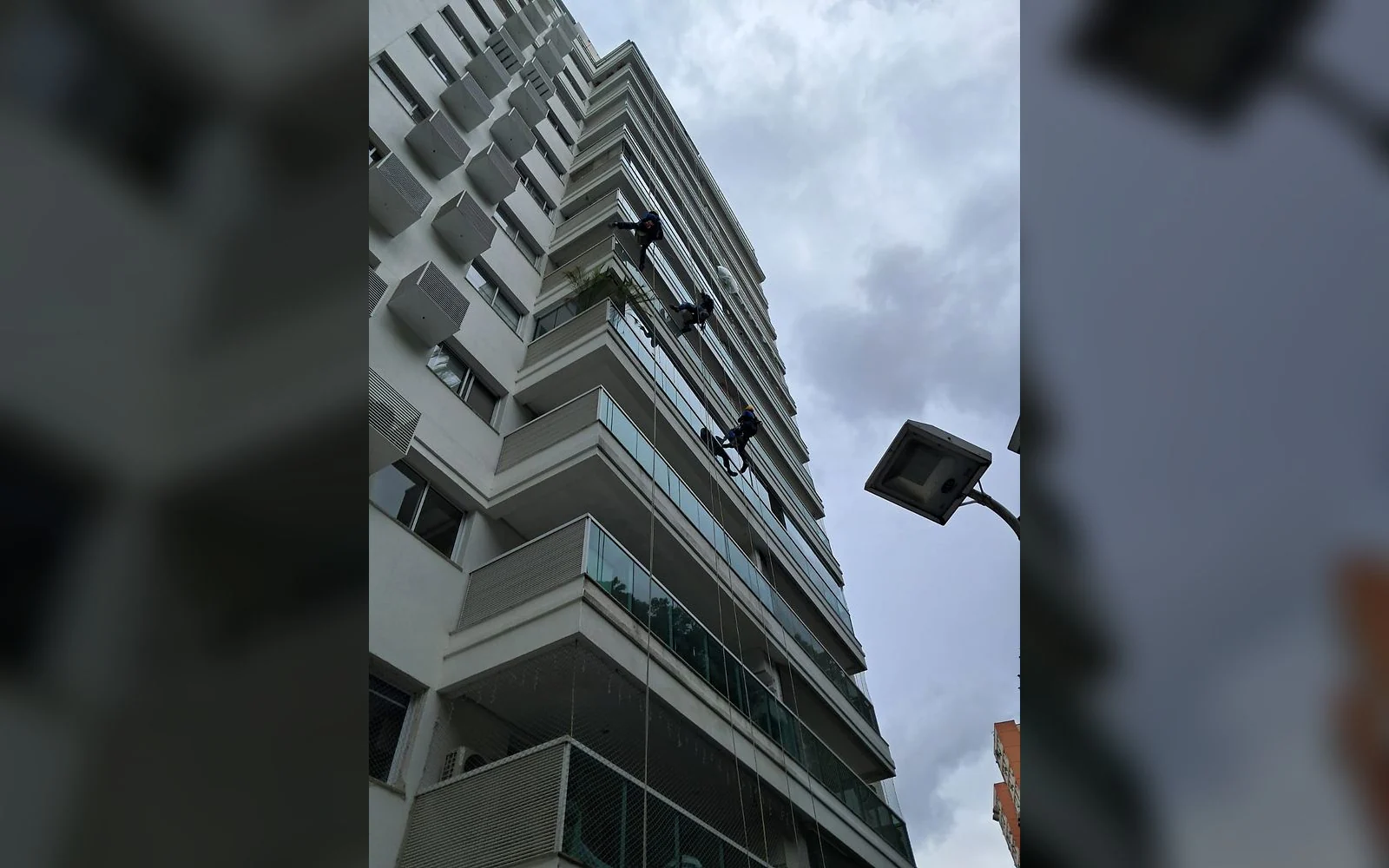 Registro 11 da equipe e dos serviços da LSA na obra de Condomínio Residencial Grand Valley.