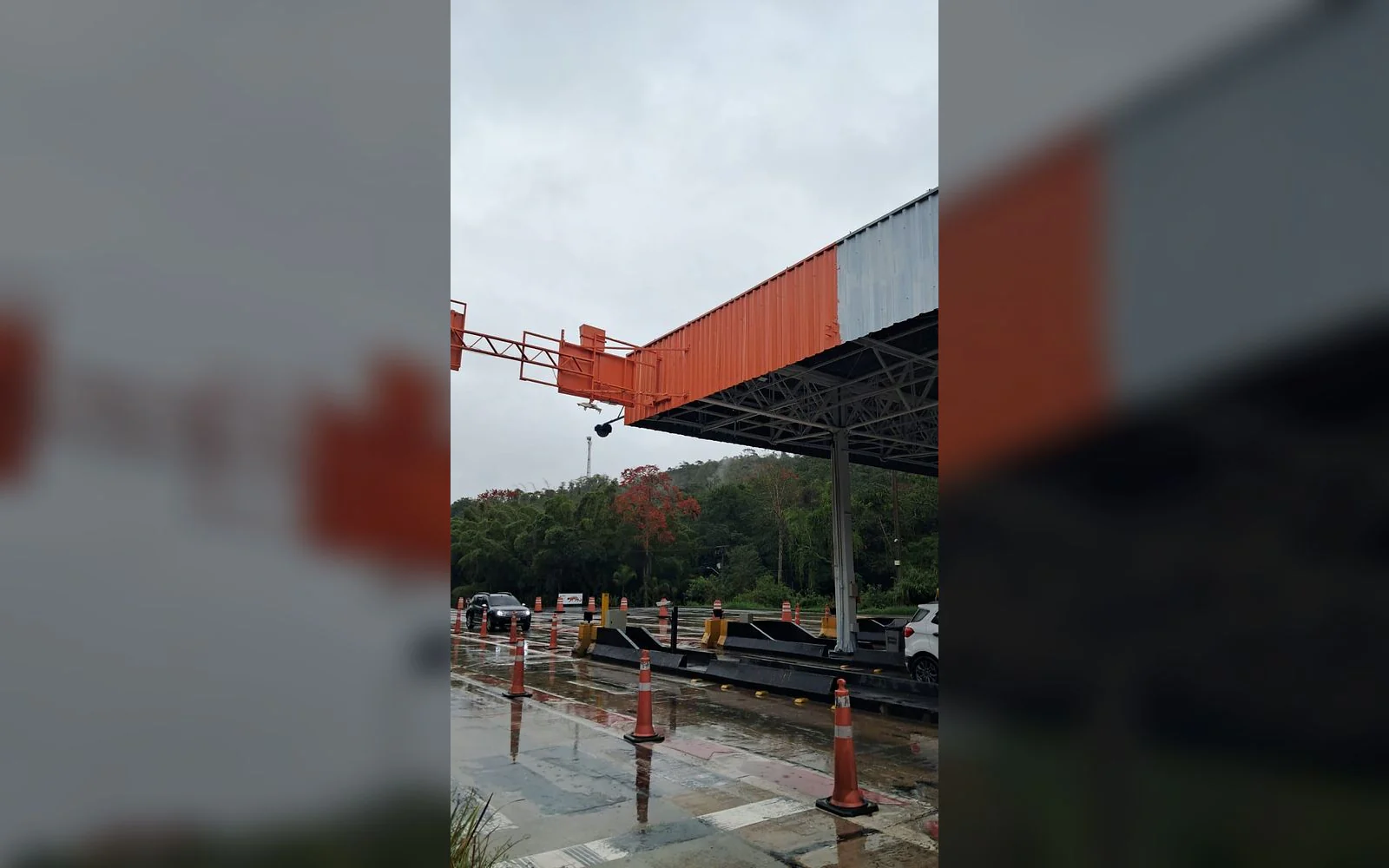 Registro 2 da equipe e dos serviços da LSA na obra de Elovias.