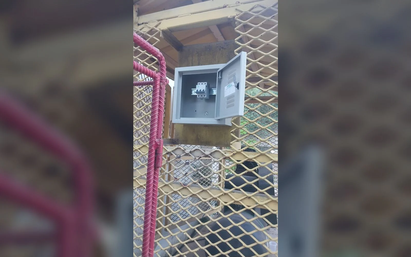 Registro 4 da equipe e dos serviços da LSA na obra de Andrade Gutierrez.