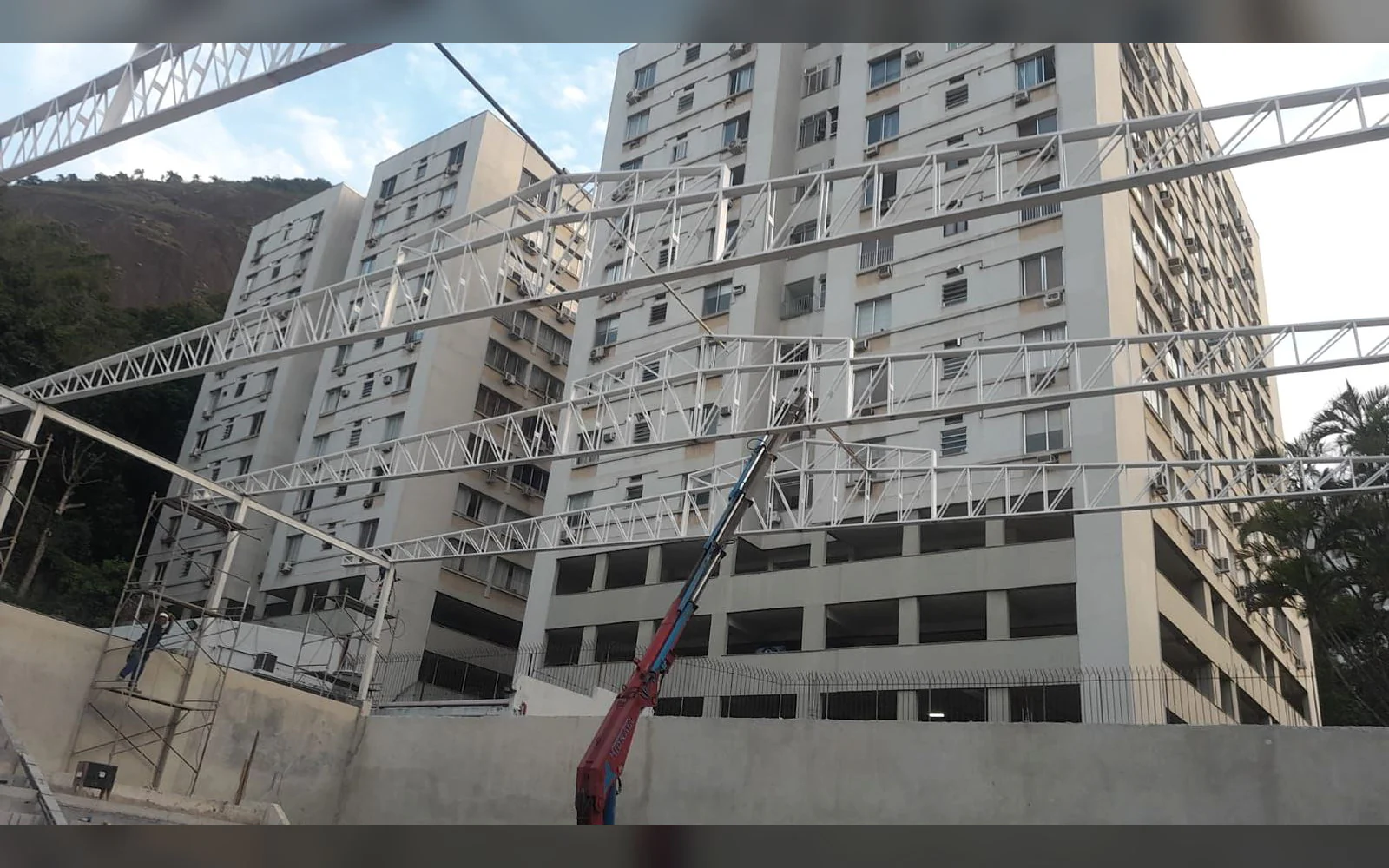 Registro 10 da equipe e dos serviços da LSA na obra de Colégio São Vicente de Paulo.