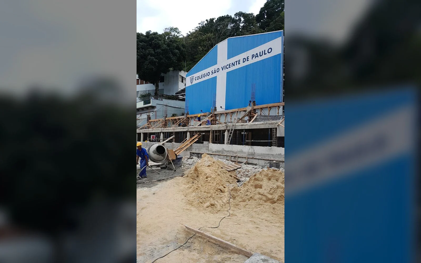 Registro 11 da equipe e dos serviços da LSA na obra de Colégio São Vicente de Paulo.