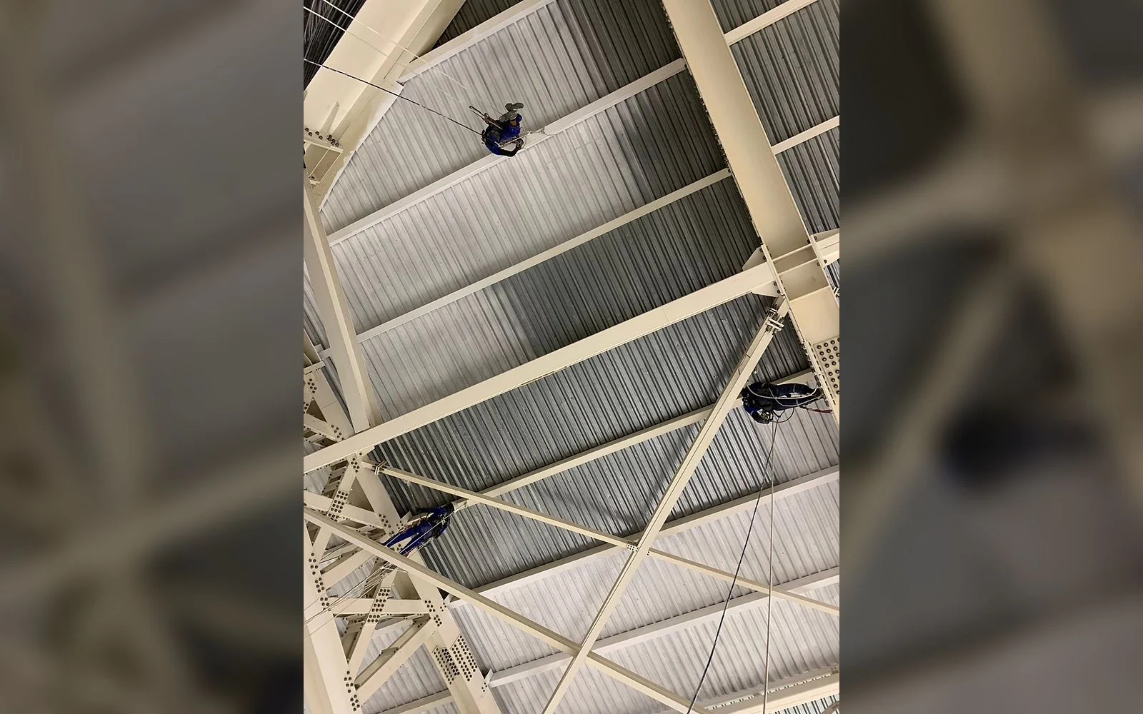 Registro 3 da equipe e dos serviços da LSA na obra de Concrejato.