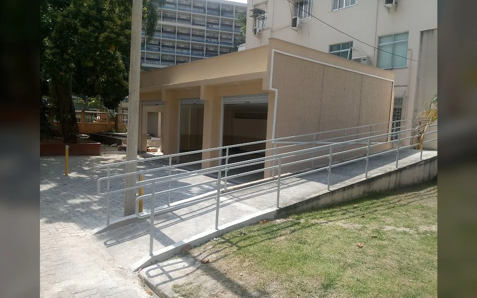 Registro 5 da equipe e dos serviços da LSA na obra de Colégio da Imaculada Conceição.