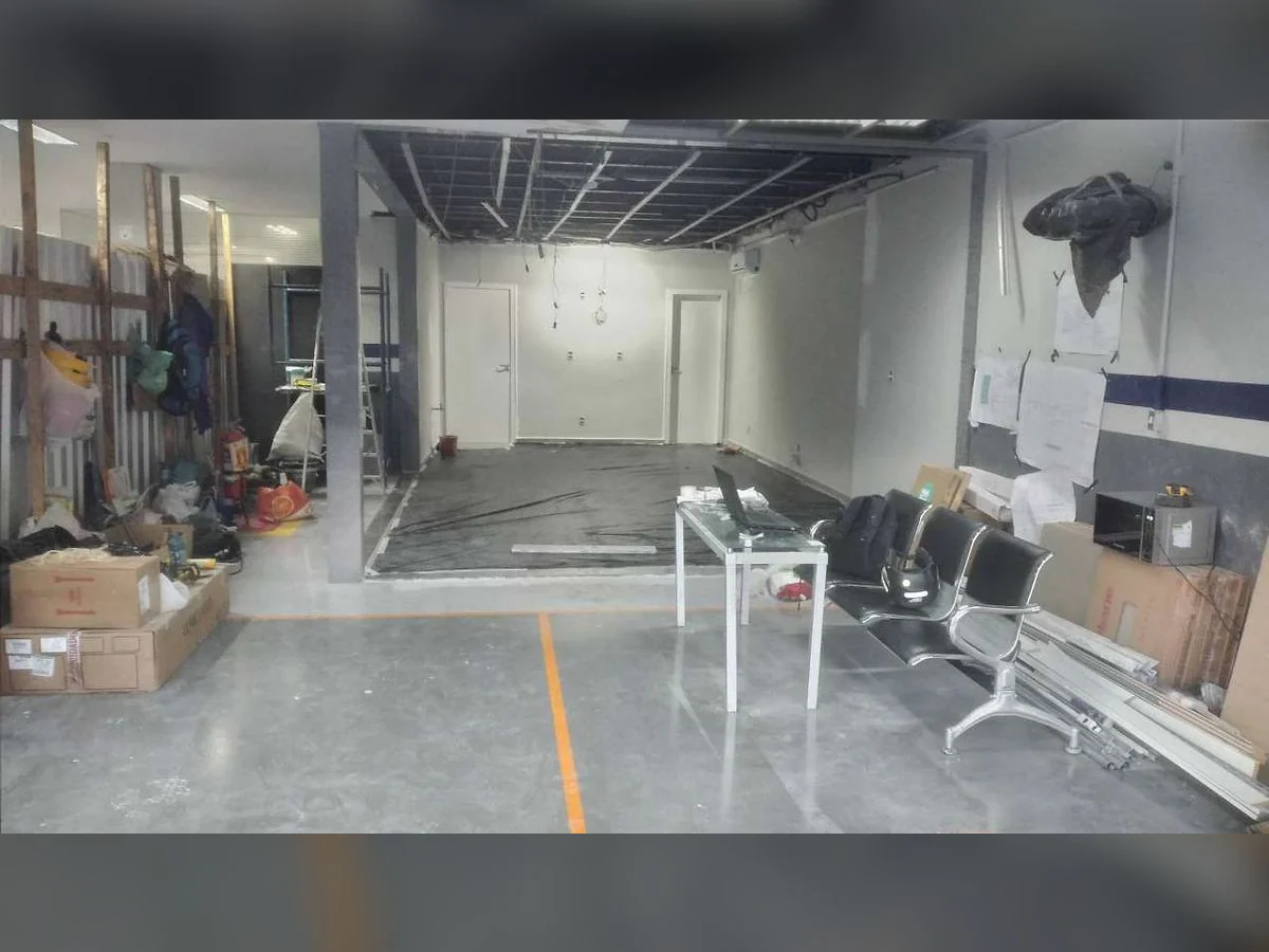 Registro 1 do serviço executado pela equipe da LSA.