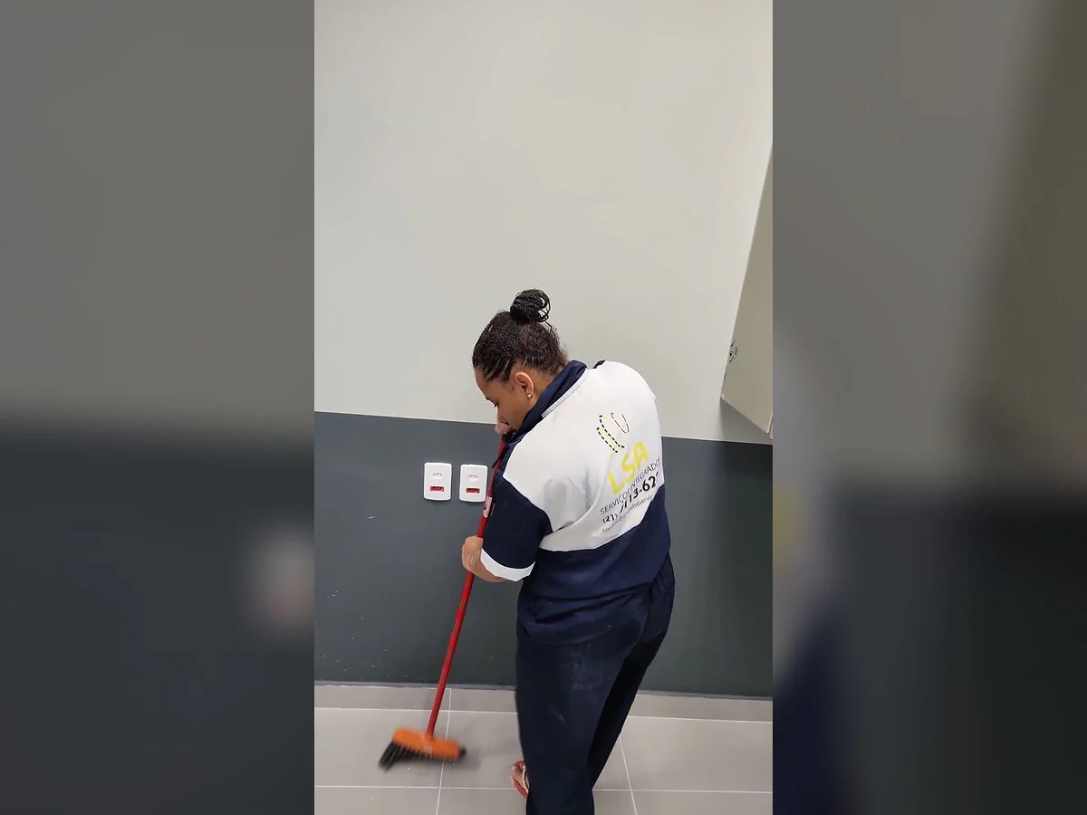 Registro 3 do serviço executado pela equipe da LSA.