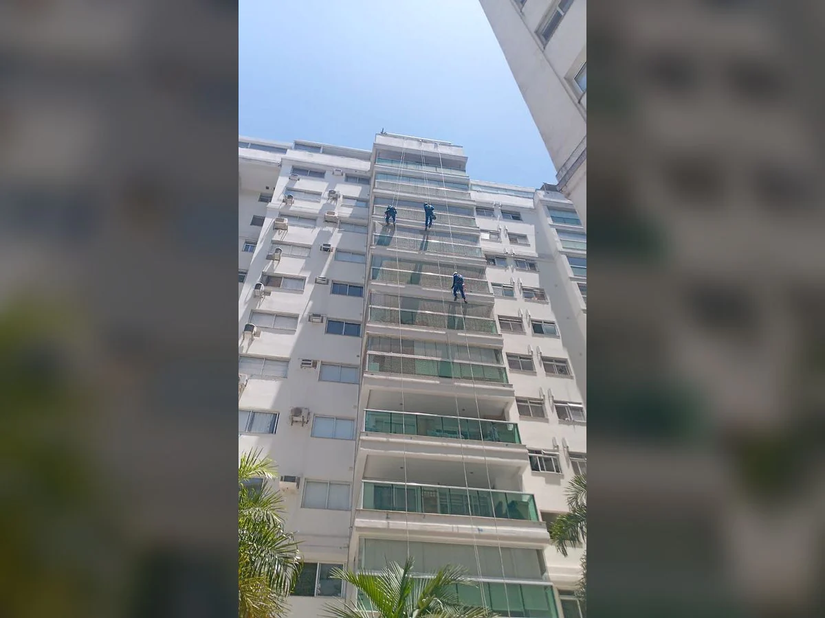 Registro 1 do serviço executado pela equipe da LSA.