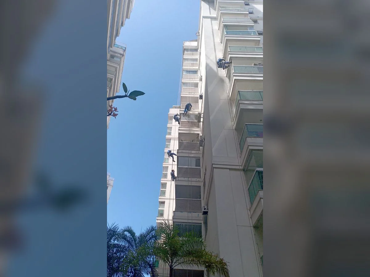 Registro 2 do serviço executado pela equipe da LSA.