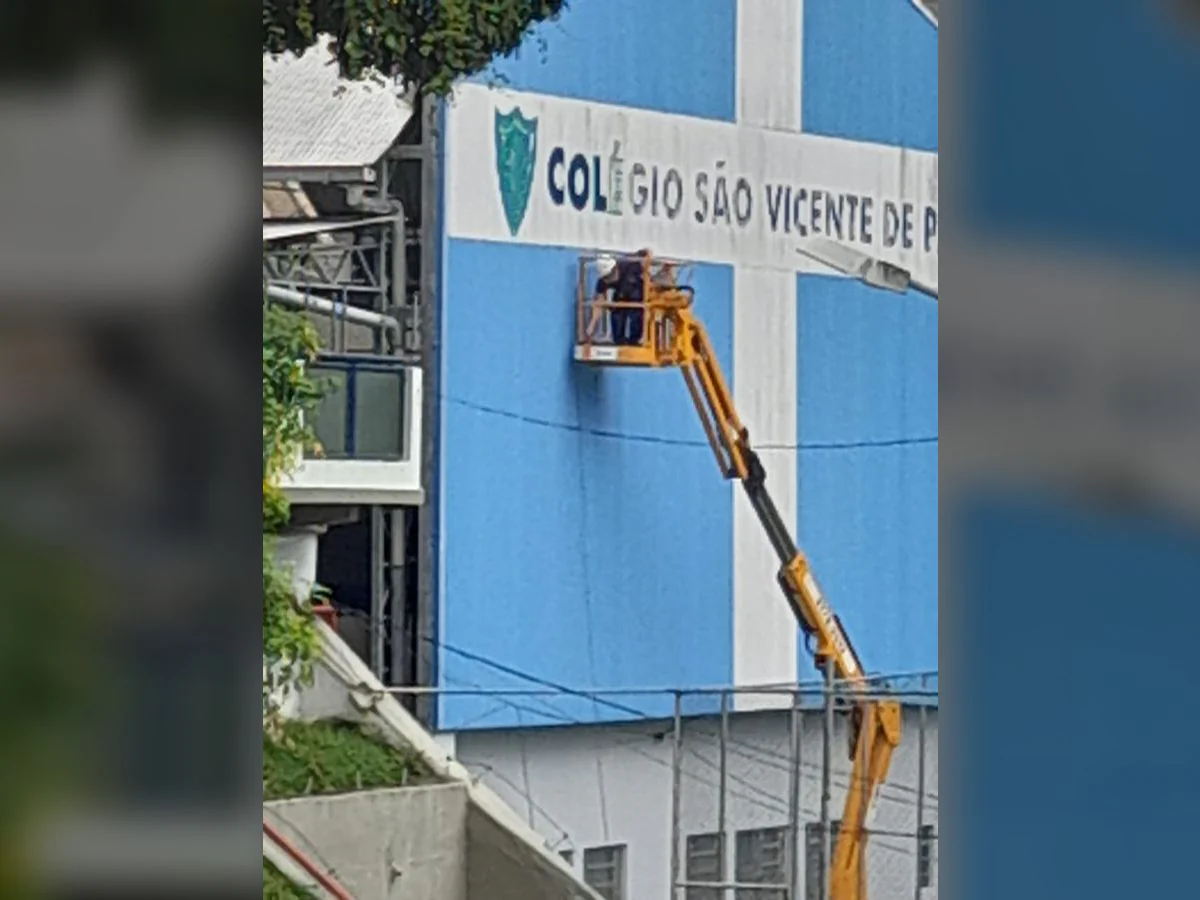Registro 3 do serviço executado pela equipe da LSA.