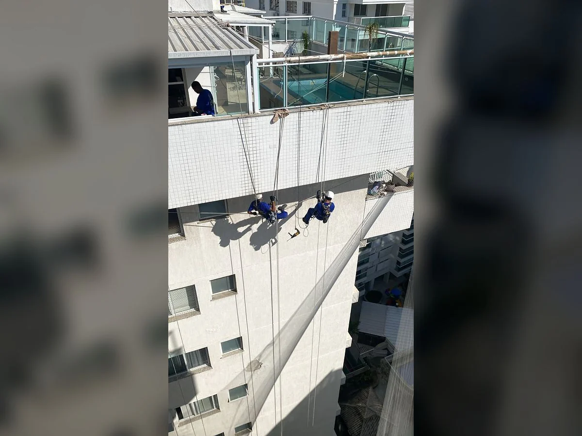 Registro 1 do serviço executado pela equipe da LSA.