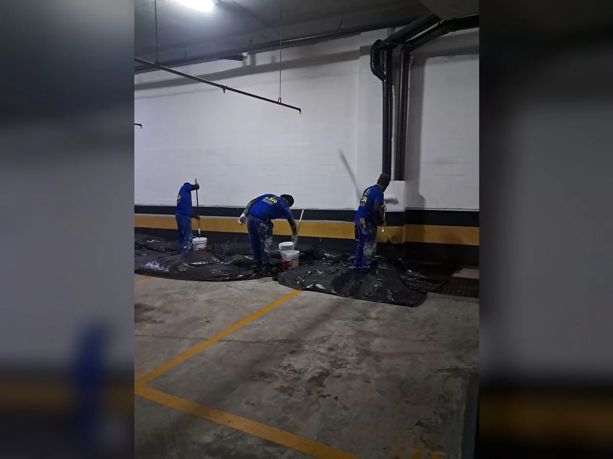 Registro 4 do serviço executado pela equipe da LSA.