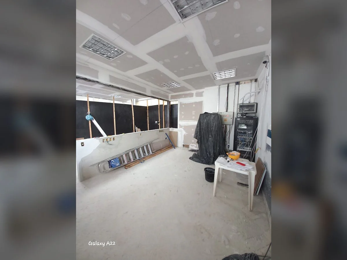 Registro 2 do serviço executado pela equipe da LSA.