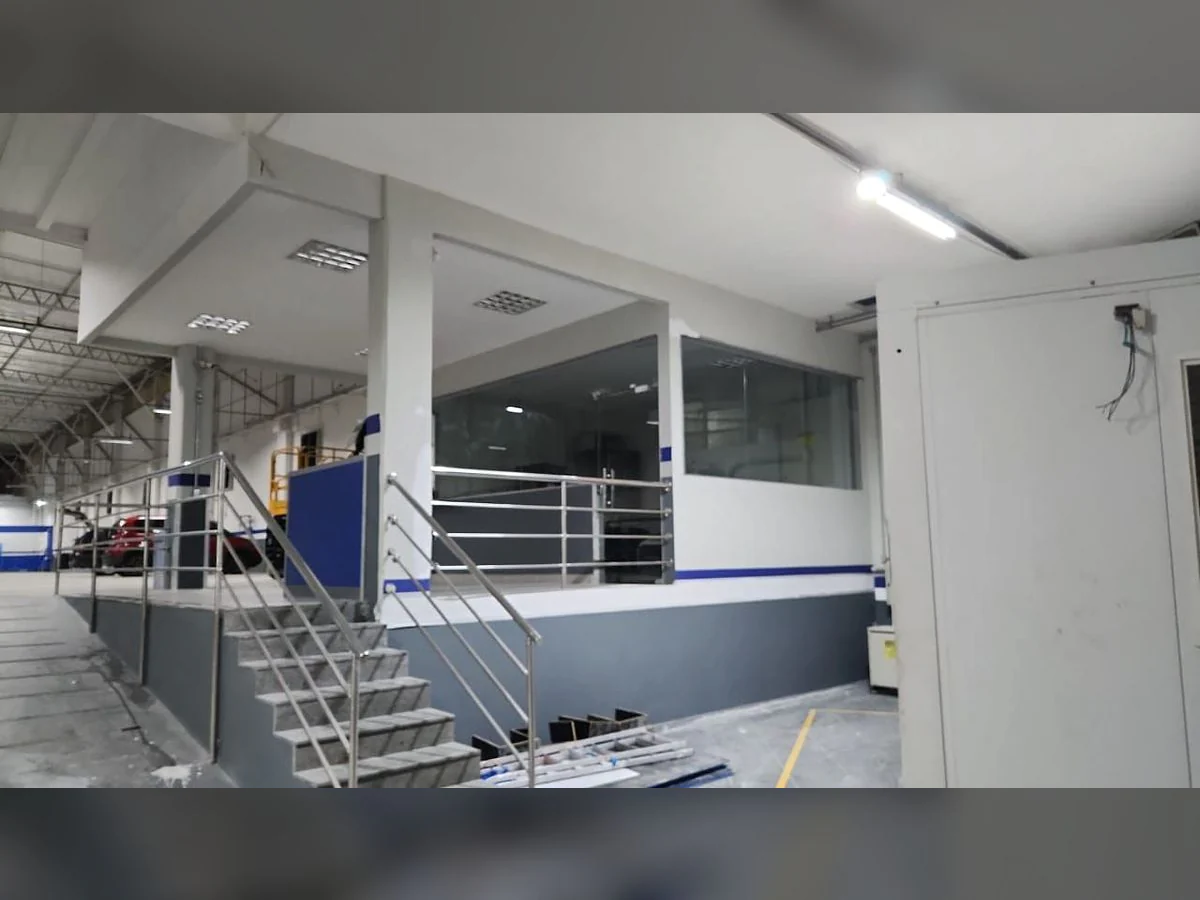 Registro 3 do serviço executado pela equipe da LSA.