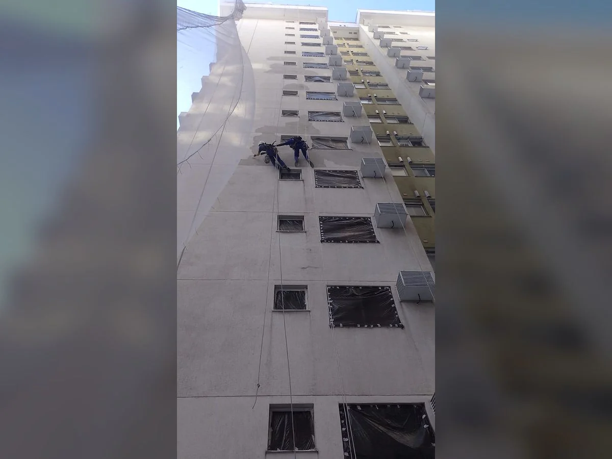 Registro 4 do serviço executado pela equipe da LSA.