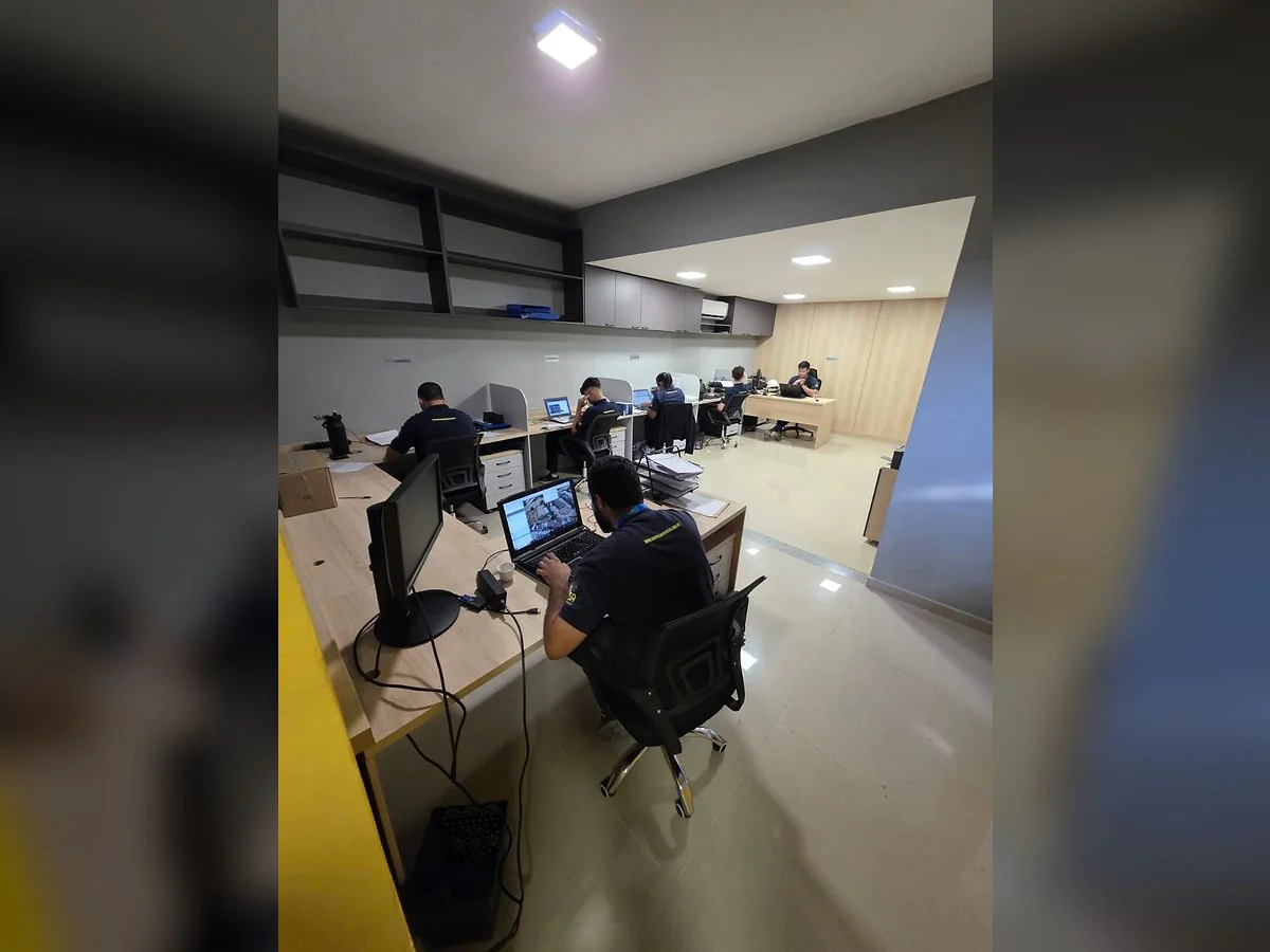 Registro 3 do serviço executado pela equipe da LSA.