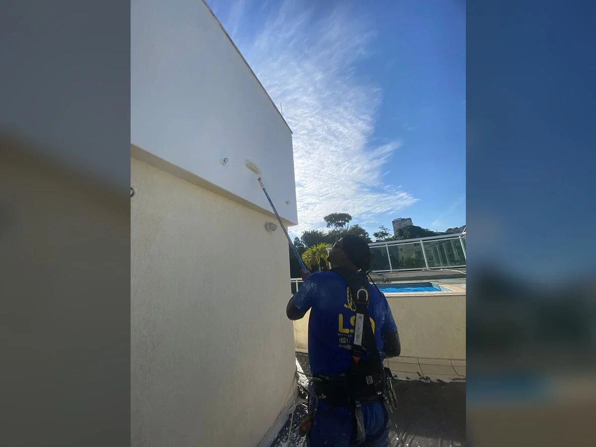 Registro 3 do serviço executado pela equipe da LSA.