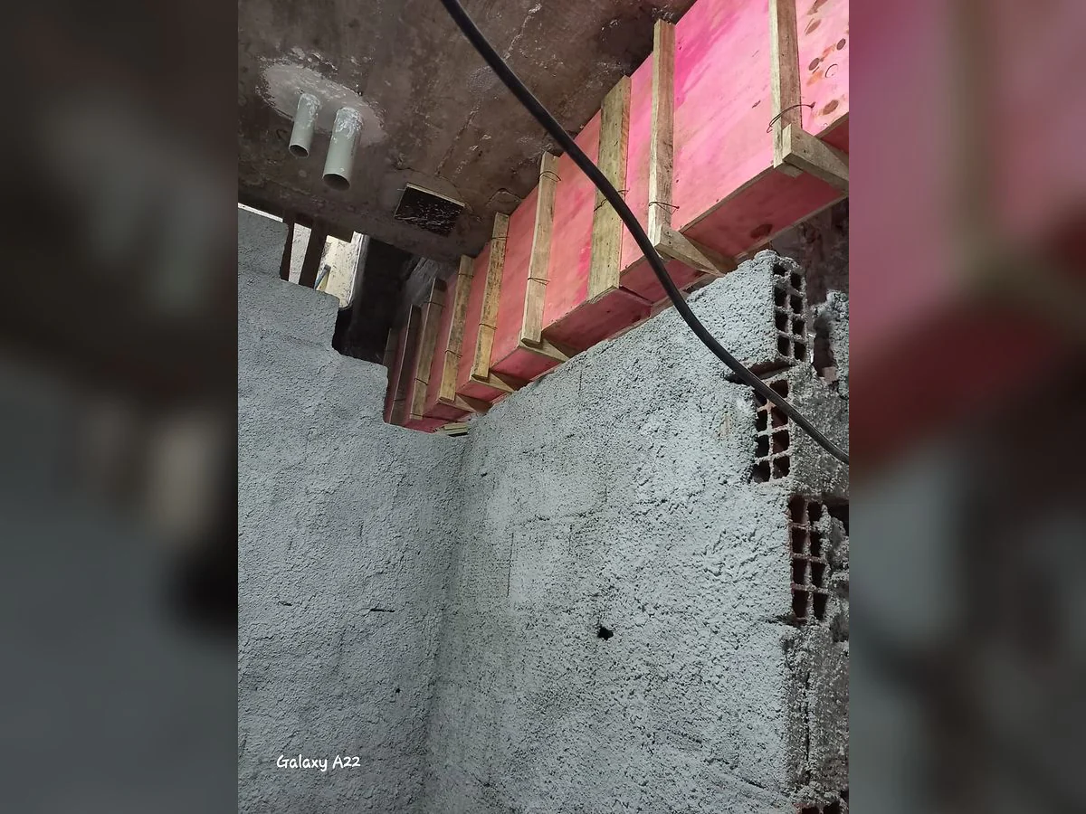 Registro 3 do serviço executado pela equipe da LSA.