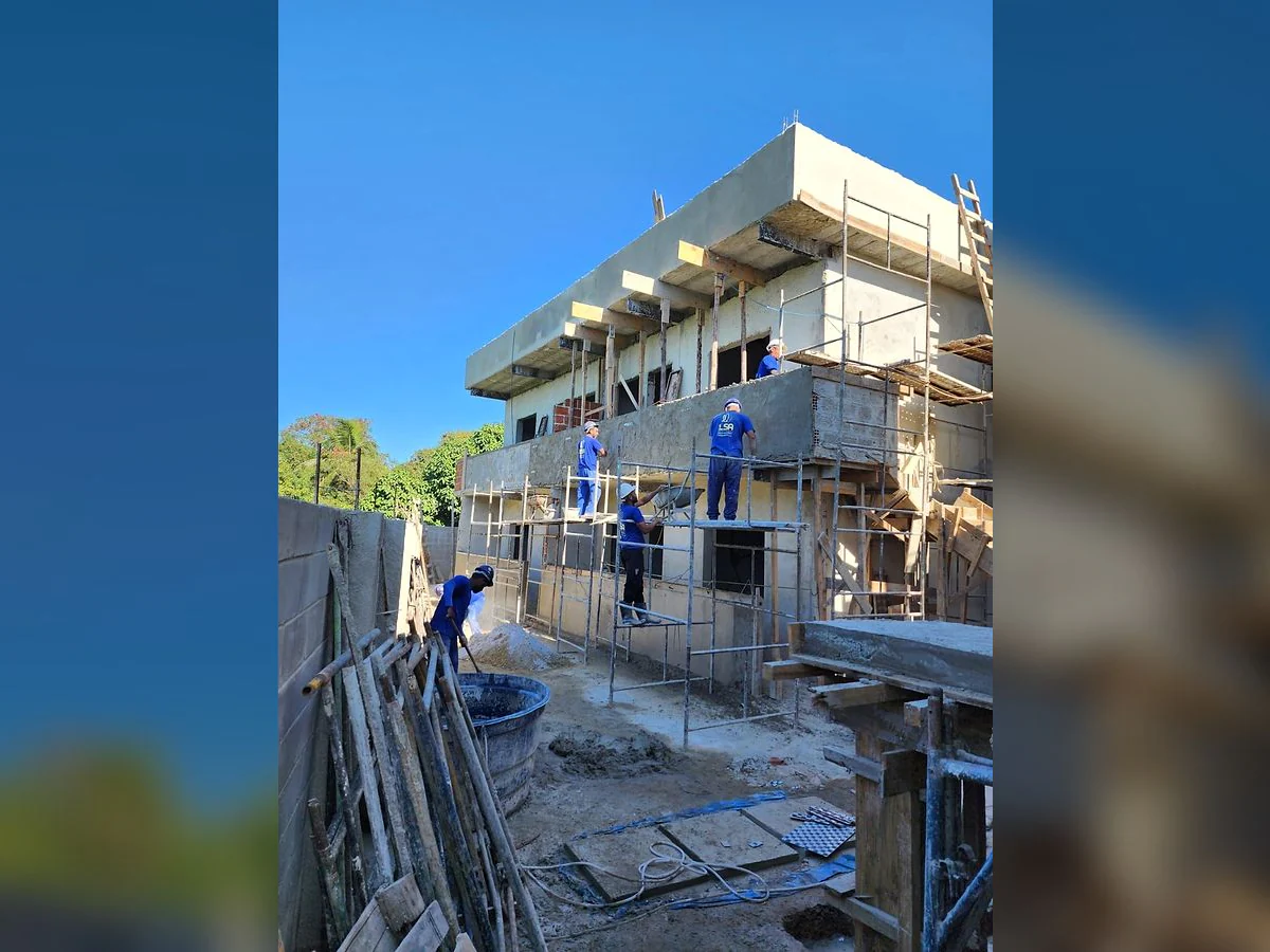 Registro 3 do serviço executado pela equipe da LSA.