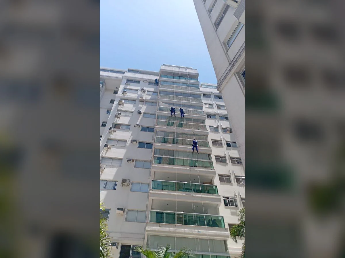 Registro 3 do serviço executado pela equipe da LSA.