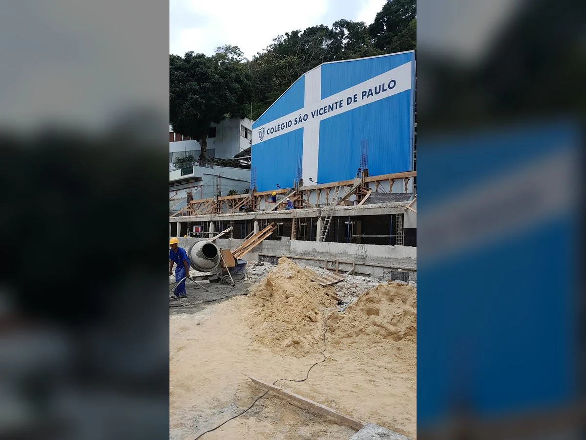 Registro 4 do serviço executado pela equipe da LSA.